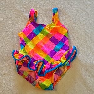Vintage one piece child's swimsuit